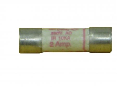 Cooper Bussmann BK/GMA-2-R – 2A 250V Fast Blow Fuse – 5x20mm Glass Tube – Lot Of 5